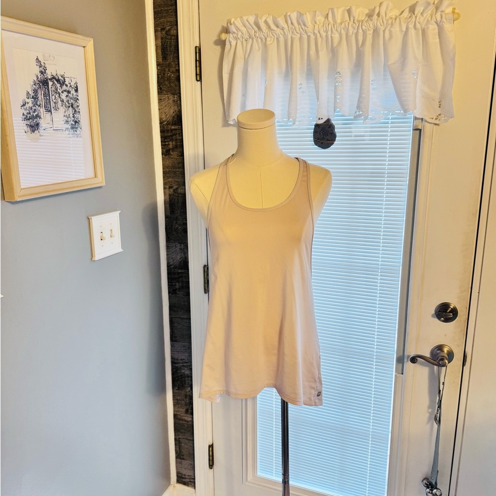 Fabletics Women's Beige Tank Top SZ SM